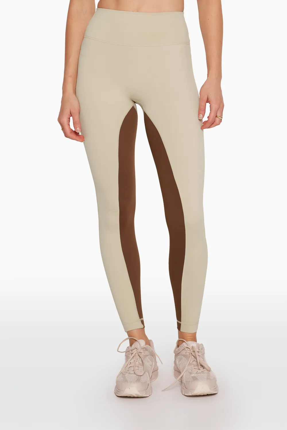 SPORTBODY® TWO TONE LEGGINGS - BIRCH sold by SETactive