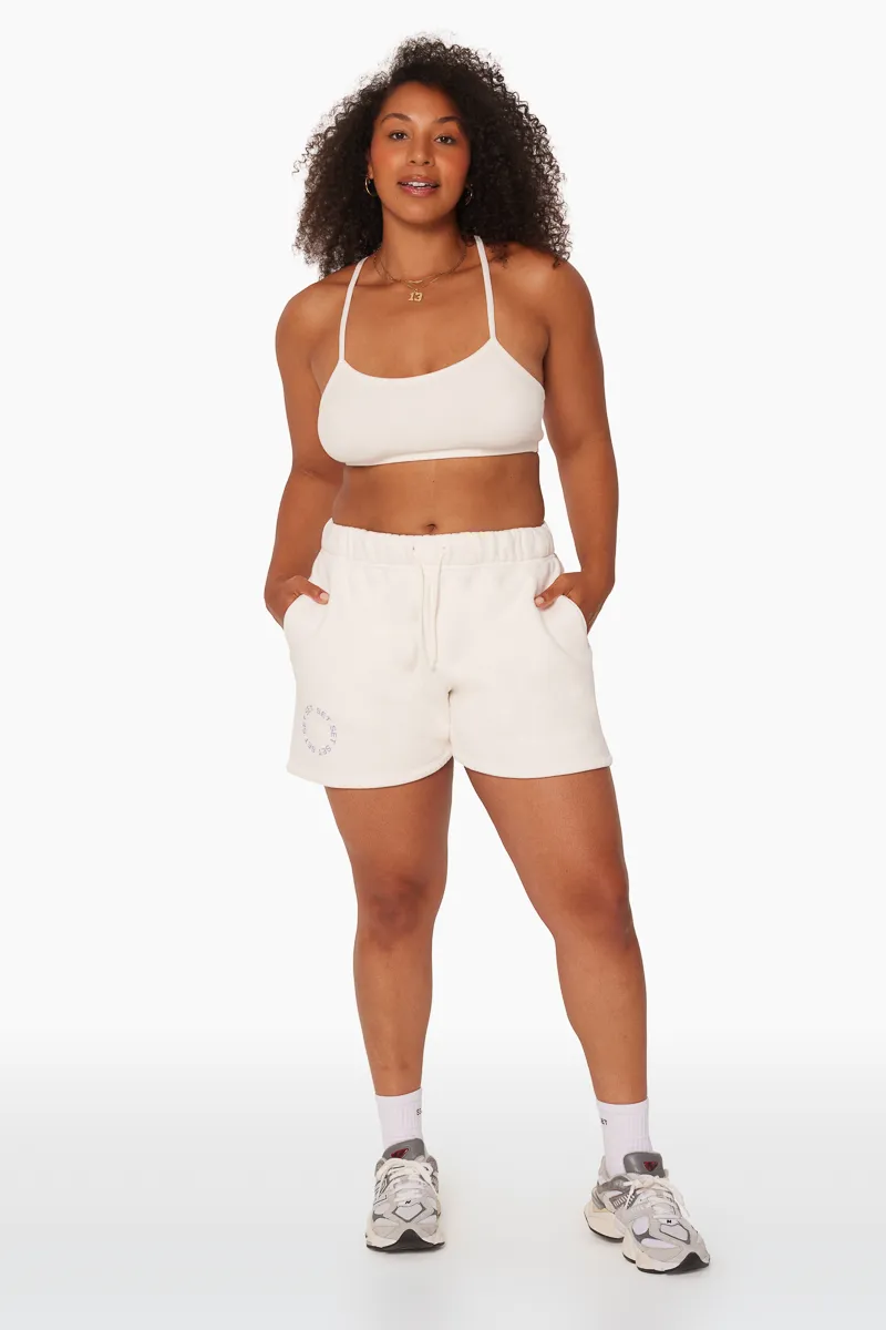 GROOVY SWEAT SHORTS - BLANC sold by SETactive product image thumbnail 5