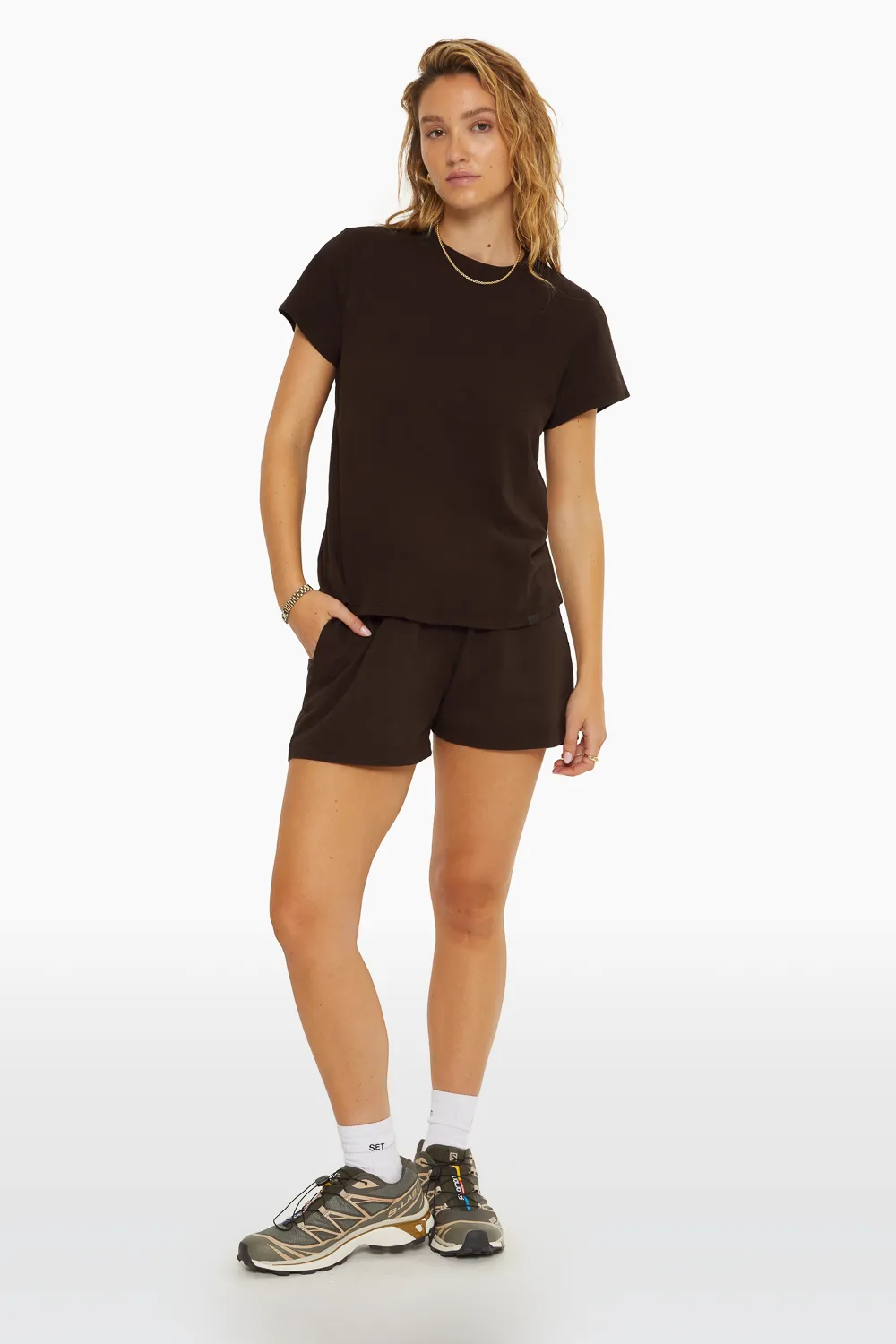 EASY SHORTS - ESPRESSO sold by SETactive product image thumbnail 2