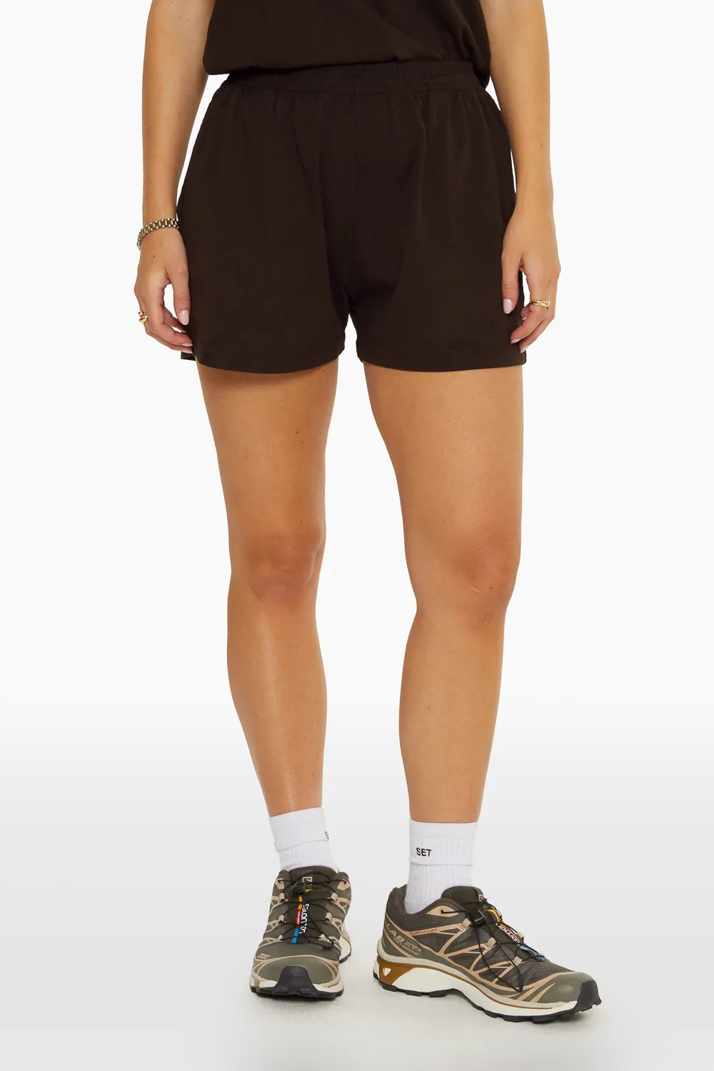 EASY SHORTS - ESPRESSO sold by SETactive