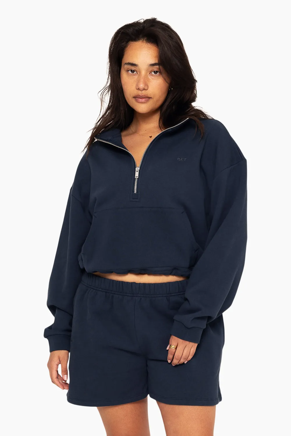 HEAVYWEIGHT SWEATS HALF ZIP - OXFORD sold by SETactive product image thumbnail 4