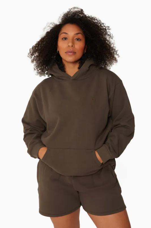 HEAVYWEIGHT SWEATS HOODIE - BROWNSTONE sold by SETactive
