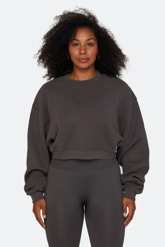 CROPPED CREWNECK - CONCRETE JUNGLE sold by SETactive