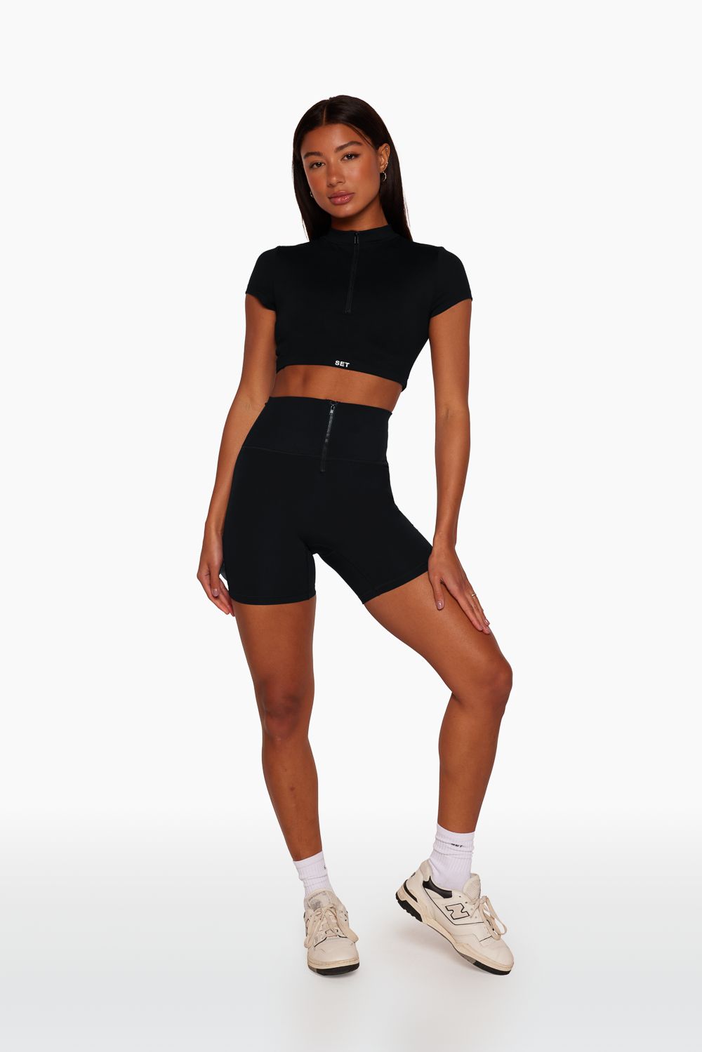 SPORTBODY® ZIP BIKE SHORTS - ONYX sold by SETactive product image thumbnail 2