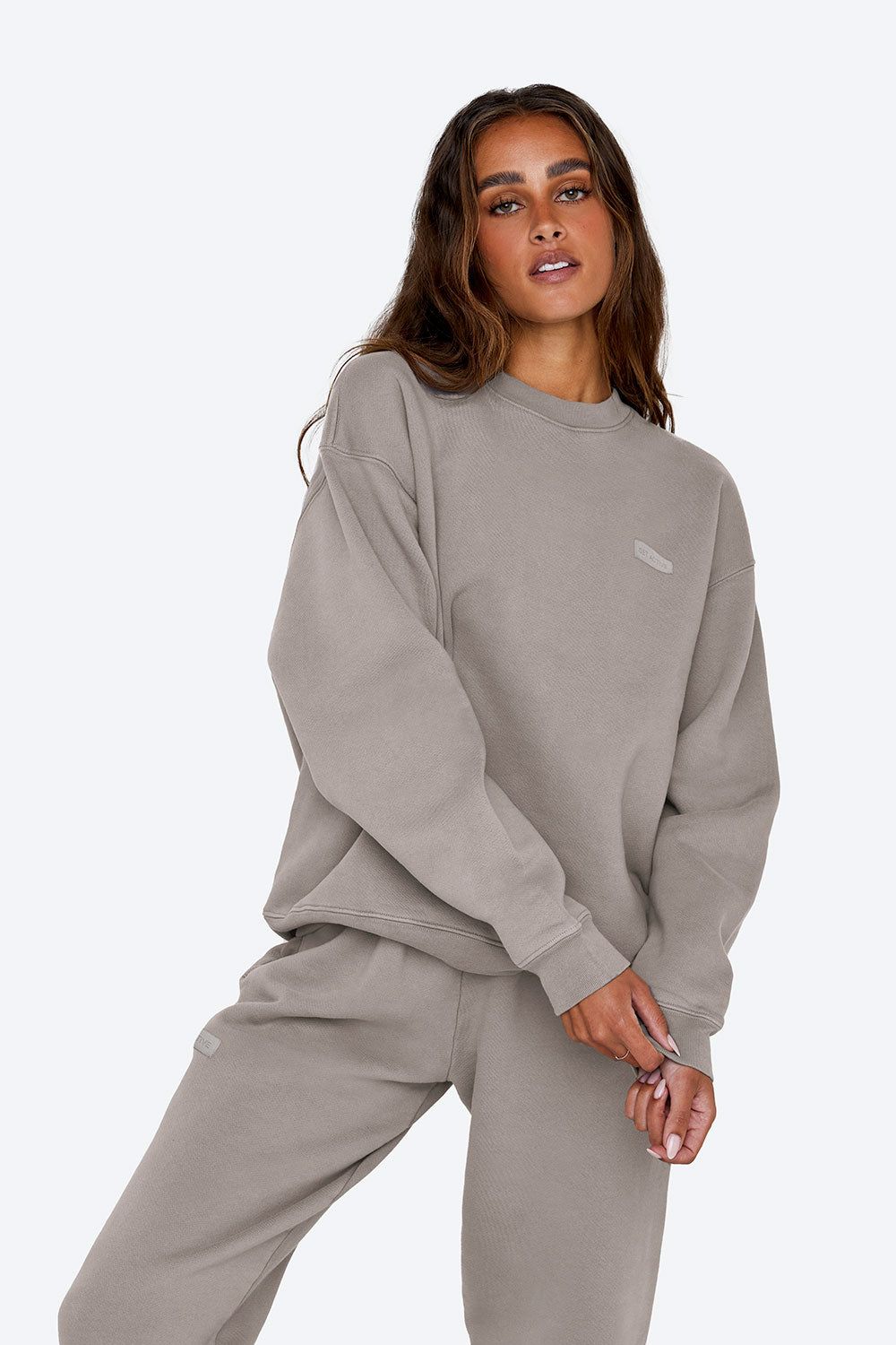 CREWNECK - STONE sold by SETactive product image thumbnail 2