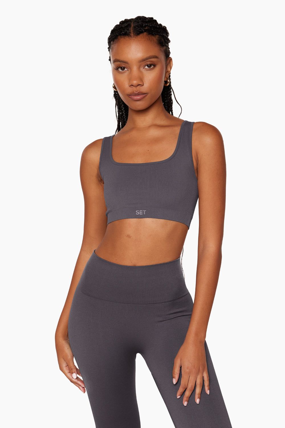 SCULPTFLEX® BOX CUT BRA - PEBBLE sold by SETactive