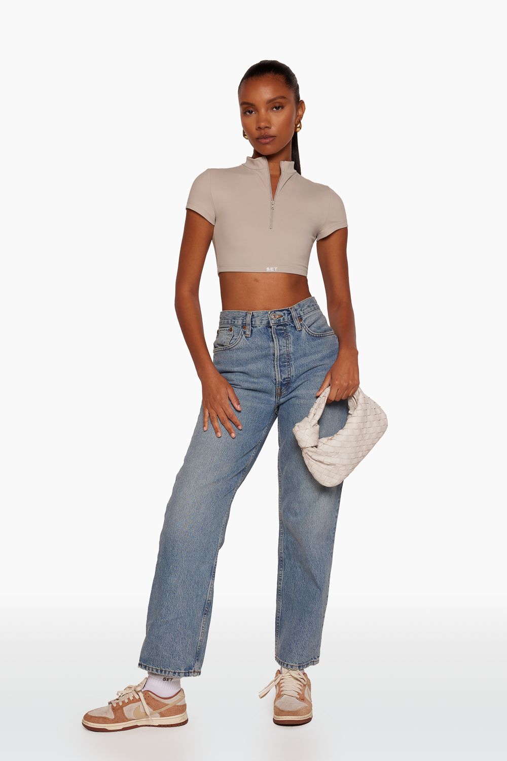 SPORTBODY® MOCK ZIP BRA - SUMMIT sold by SETactive product image thumbnail 4