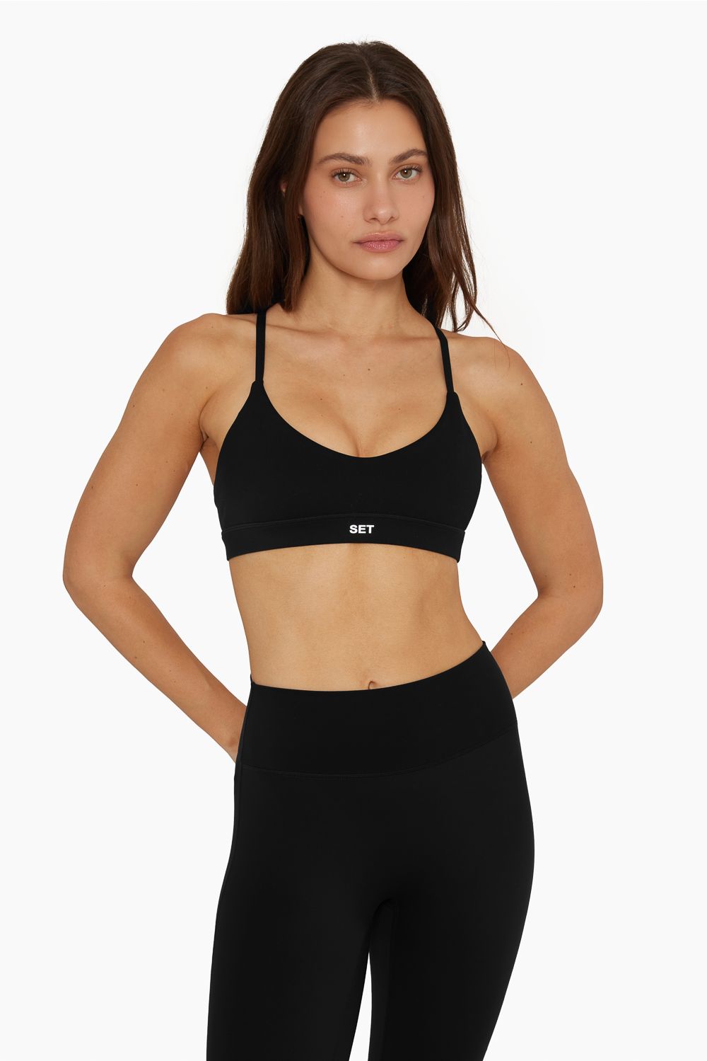 SPORTBODY® CROSS V BRA - ONYX sold by SETactive