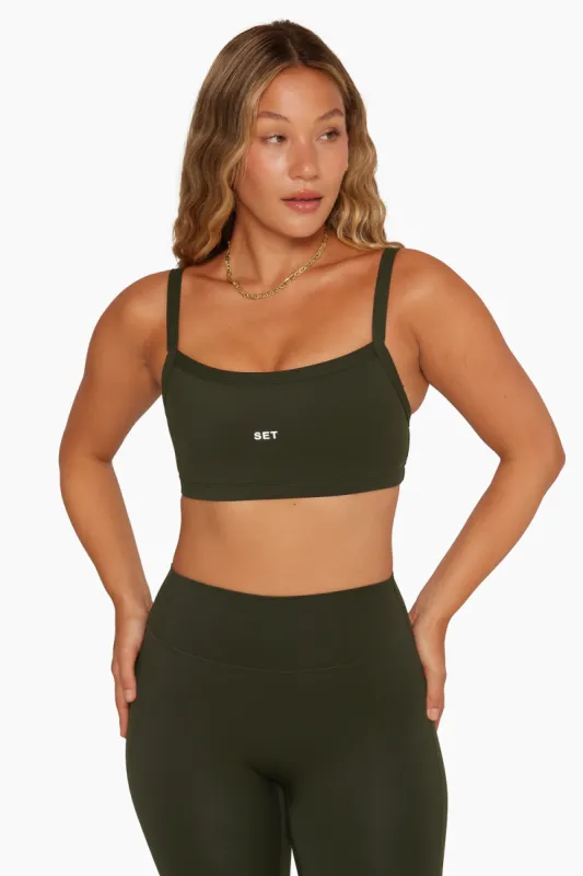 SPORTBODY® SCOOP BRA - AFTER HOURS sold by SETactive