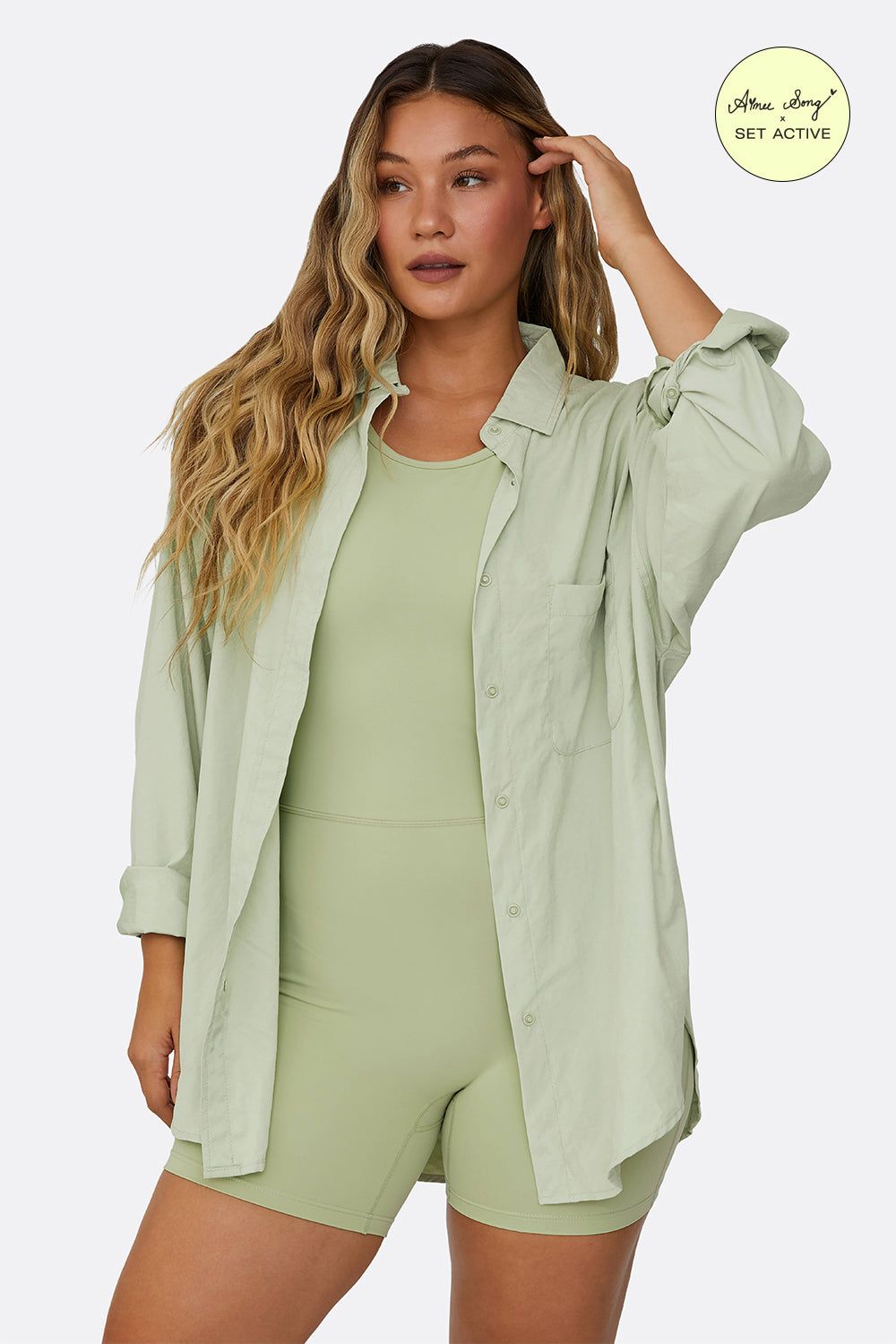 LUXFORM® ASYMMETRIC SHORTYSUIT - GIADA sold by SETactive product image thumbnail 3