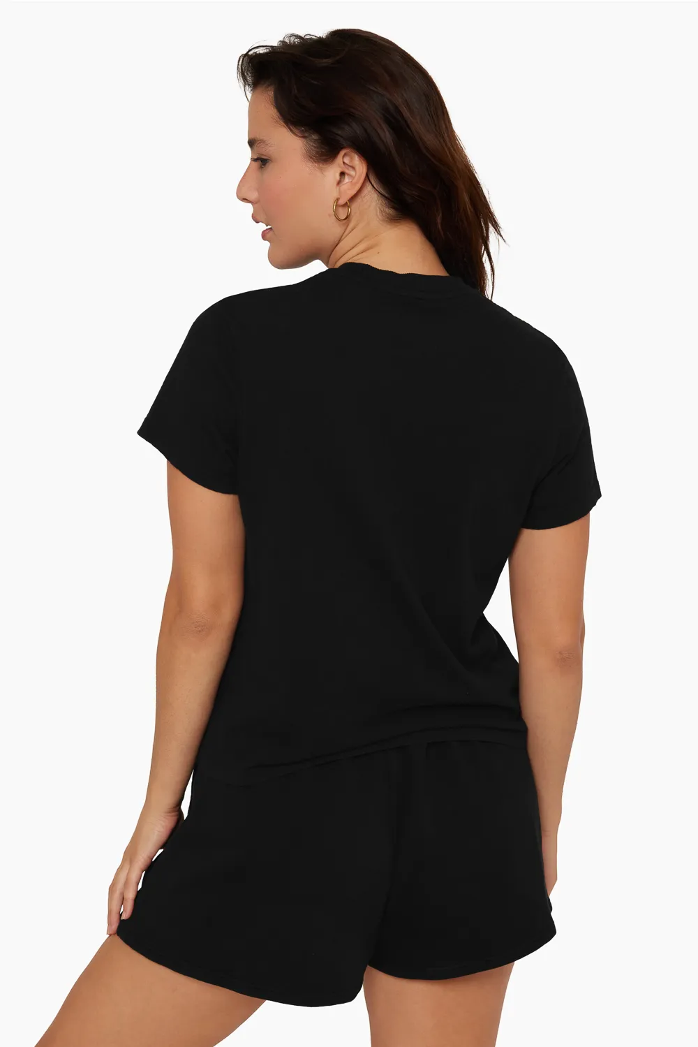 CLASSIC COTTON MID TEE - ONYX sold by SETactive product image thumbnail 2