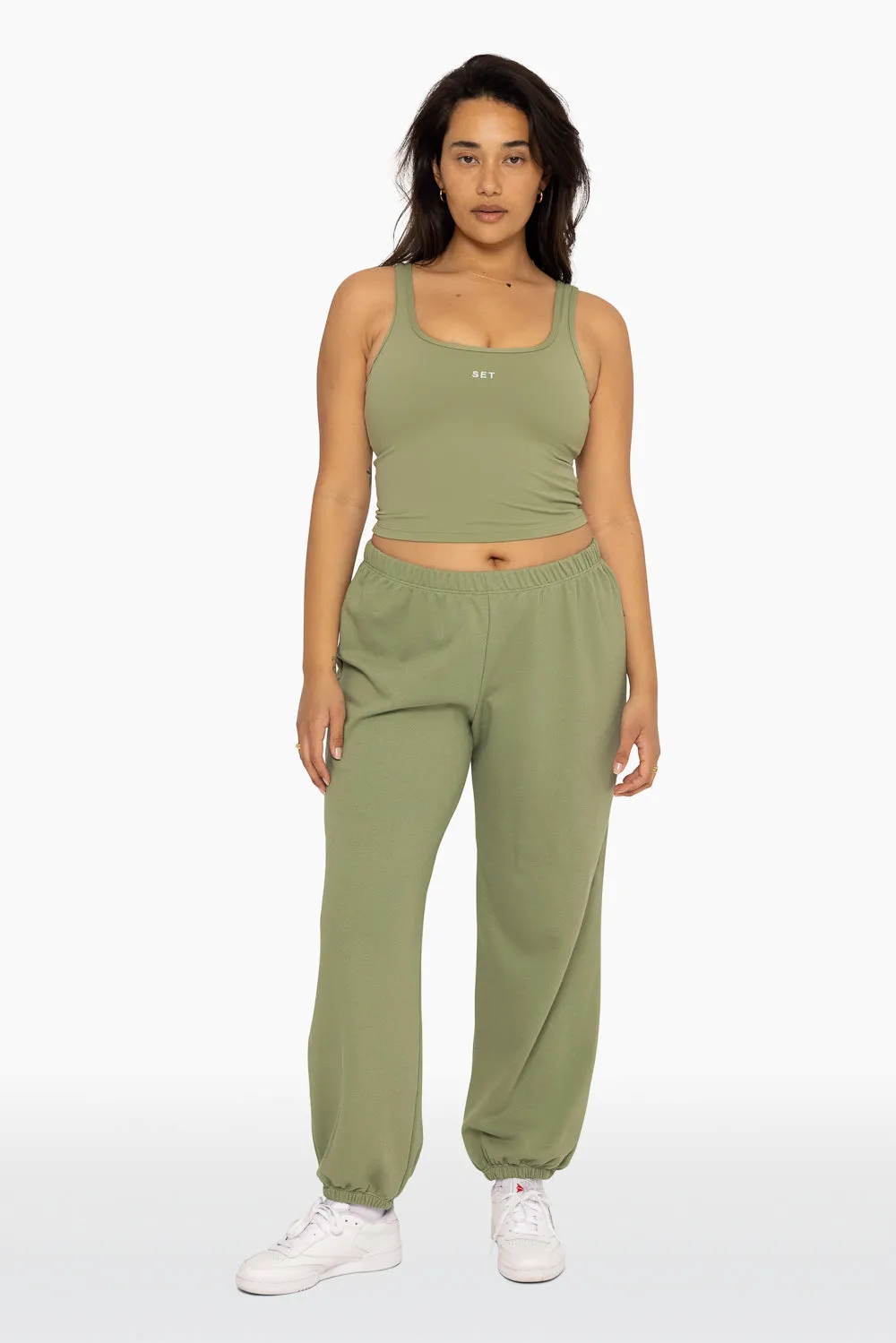 LIGHTWEIGHT SWEATS CLASSIC SWEATPANTS - PISTACHIO sold by SETactive product image thumbnail 5