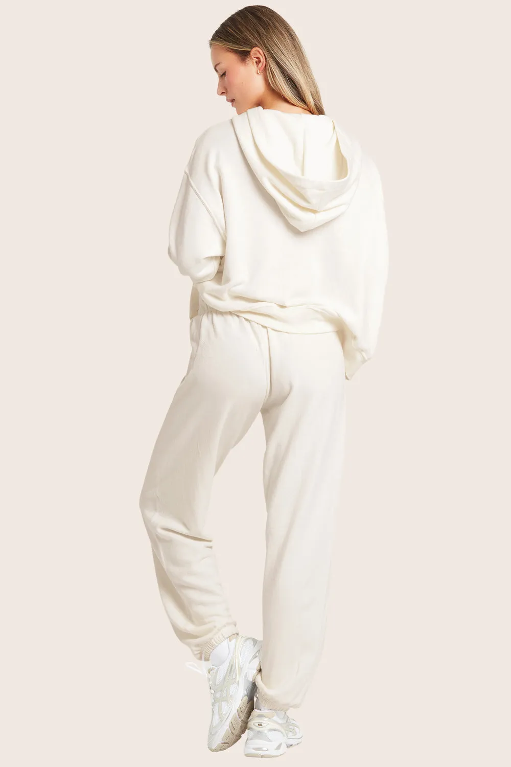 LIGHTWEIGHT SWEATS CLASSIC SWEATPANTS - BLANC sold by SETactive product image thumbnail 3