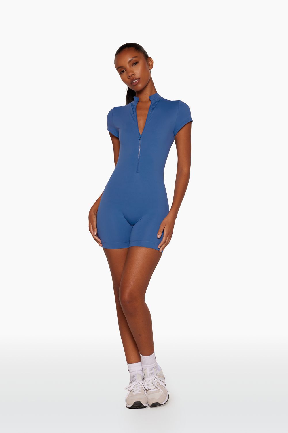 SPORTBODY® MOCK ZIP SHORTYSUIT - RIPPLE sold by SETactive product image thumbnail 2