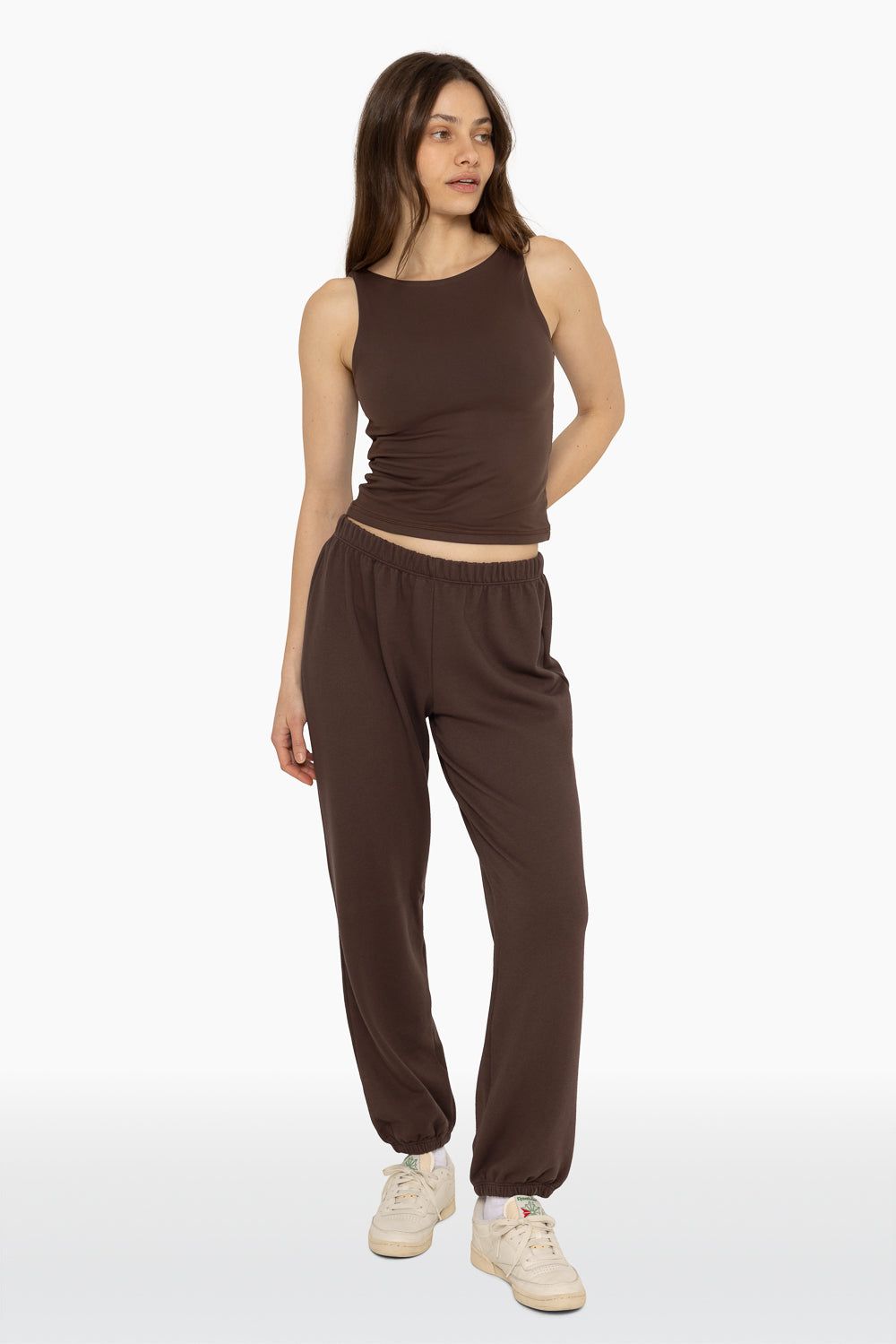 LIGHTWEIGHT SWEATS CLASSIC SWEATPANTS - CLOVE sold by SETactive product image thumbnail 2