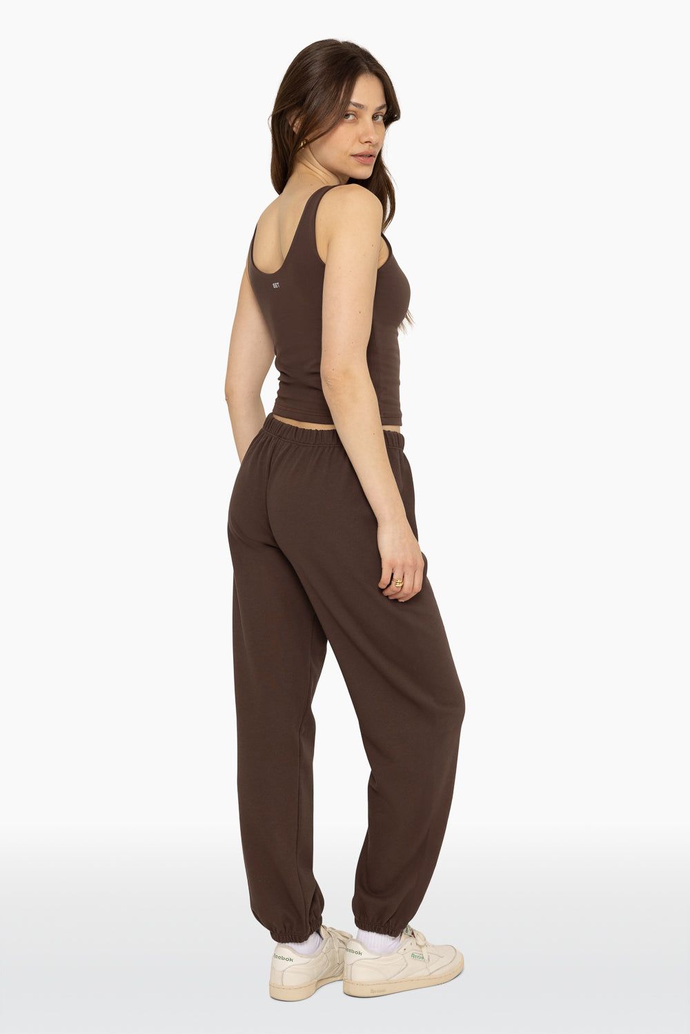 LIGHTWEIGHT SWEATS CLASSIC SWEATPANTS - CLOVE sold by SETactive product image thumbnail 3