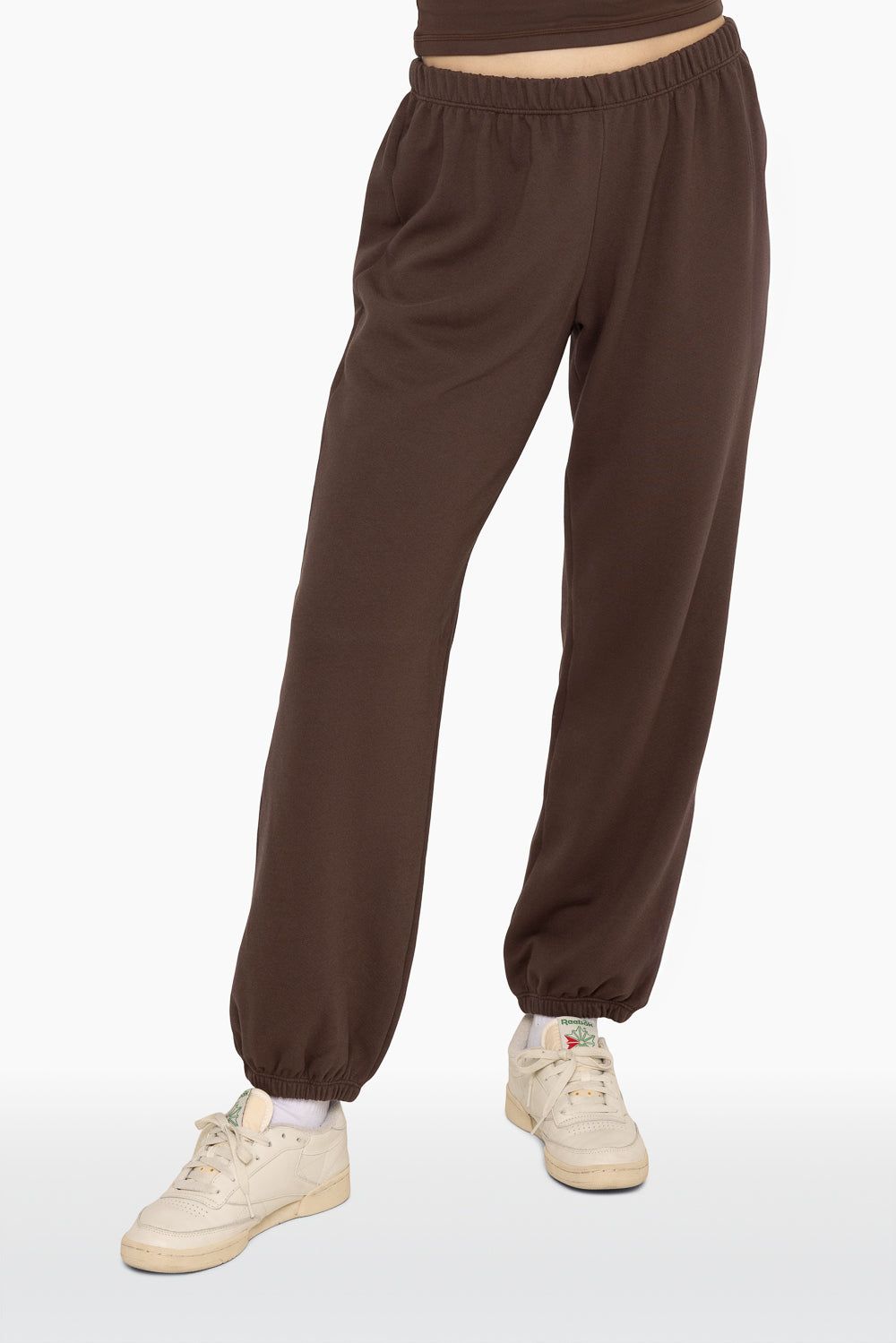 LIGHTWEIGHT SWEATS CLASSIC SWEATPANTS - CLOVE sold by SETactive