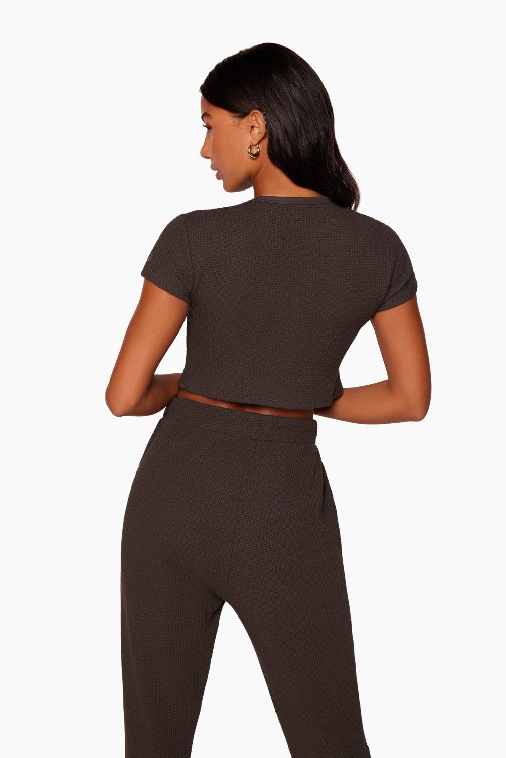 LOUNGE BABY TEE - ESPRESSO sold by SETactive product image thumbnail 2