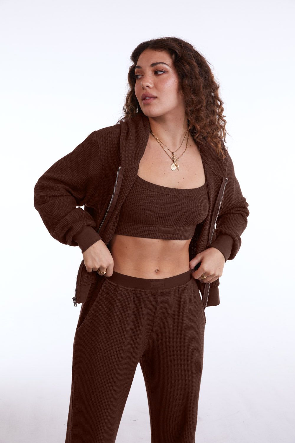 LOUNGE FULL ZIP - COCO sold by SETactive product image thumbnail 3