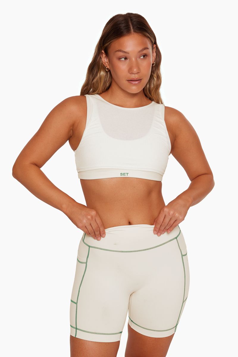 SPORTBODY® LAYERED TANK BRA - VOLLEY sold by SETactive