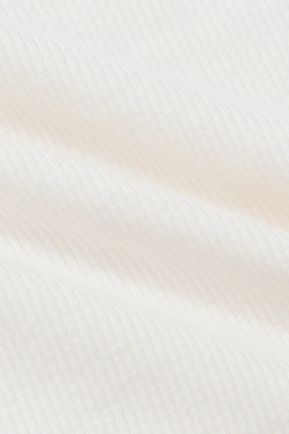 RIBBED MODAL SUNDAY FULL TANK - BLANC sold by SETactive product image thumbnail 4