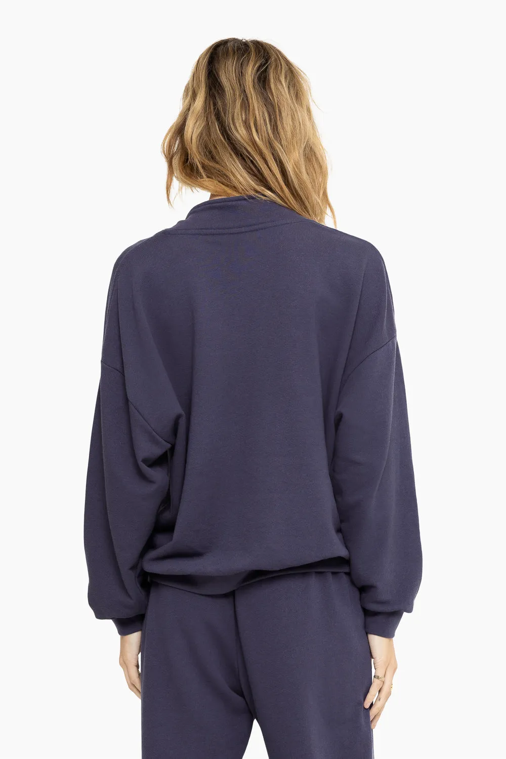 LIGHTWEIGHT SWEATS QUARTER ZIP - GALAXY sold by SETactive product image thumbnail 5