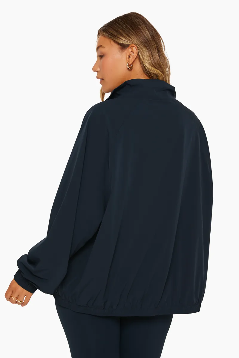 NYLON OVERSIZED SNAP JACKET - OXFORD sold by SETactive product image thumbnail 2