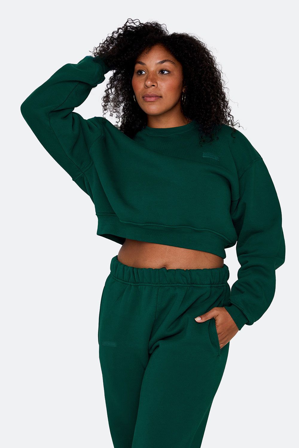 CROPPED CREWNECK - MOJITO sold by SETactive product image thumbnail 2