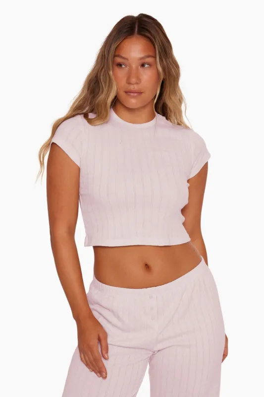 POINTELLE BABY TEE - BLOSSOM sold by SETactive