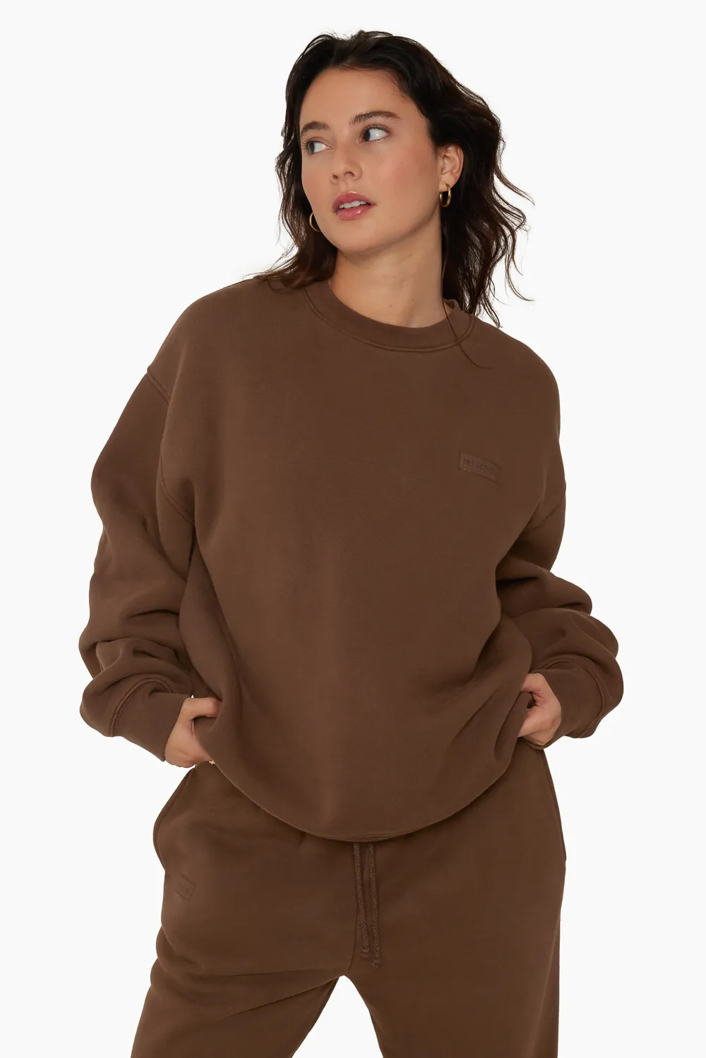 HEAVYWEIGHT SWEATS CREWNECK - BARK sold by SETactive product image thumbnail 4