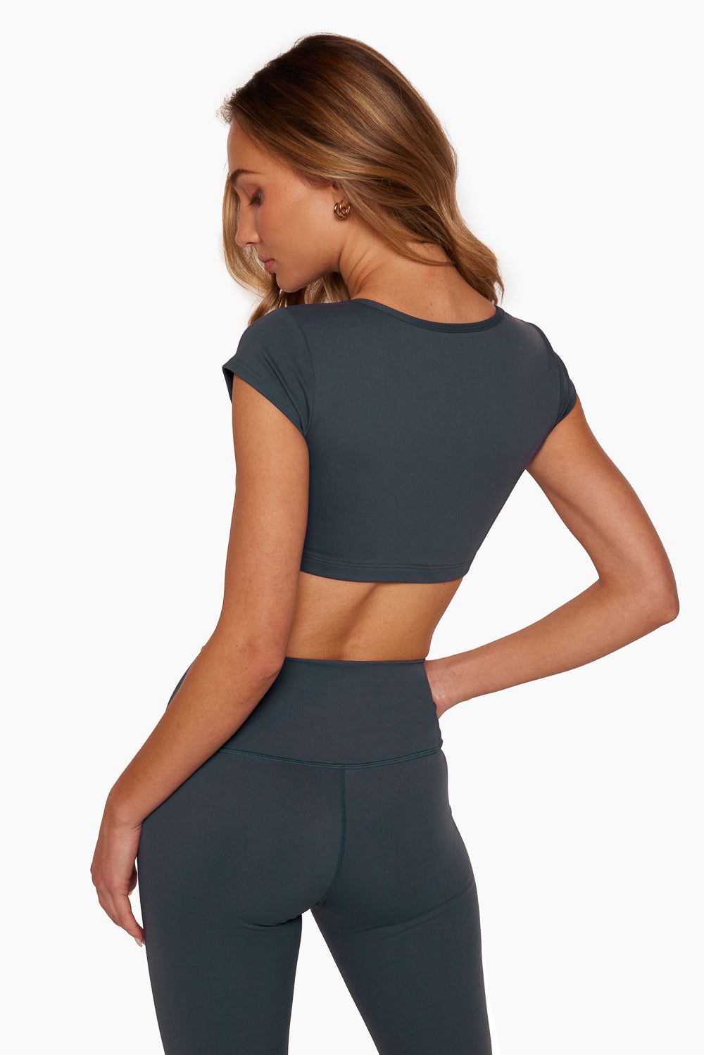 LUXFORM® CAP SLEEVE SCOOP BRA - INK sold by SETactive product image thumbnail 2