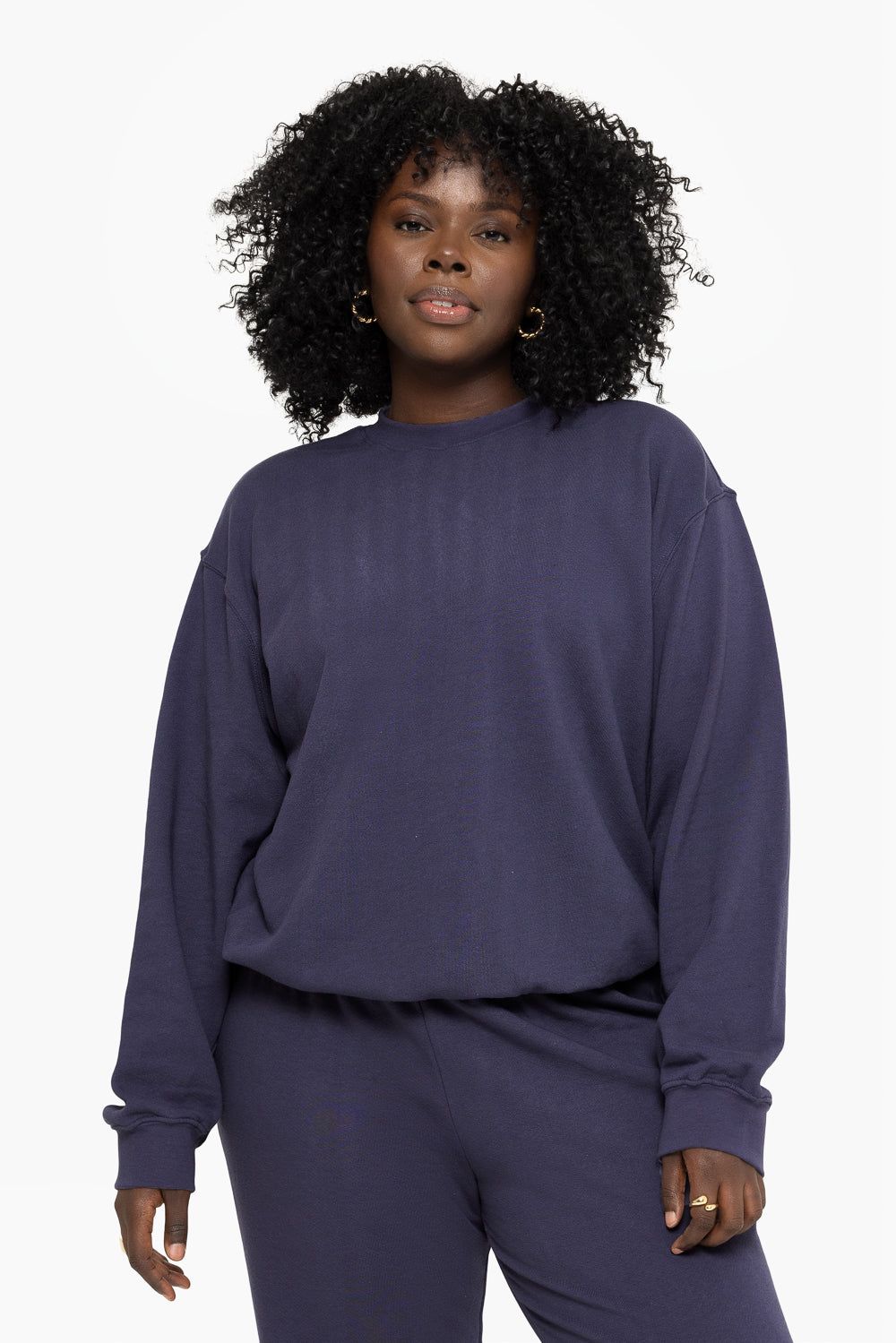 LIGHTWEIGHT SWEATS CLASSIC CREWNECK - GALAXY sold by SETactive product image thumbnail 4