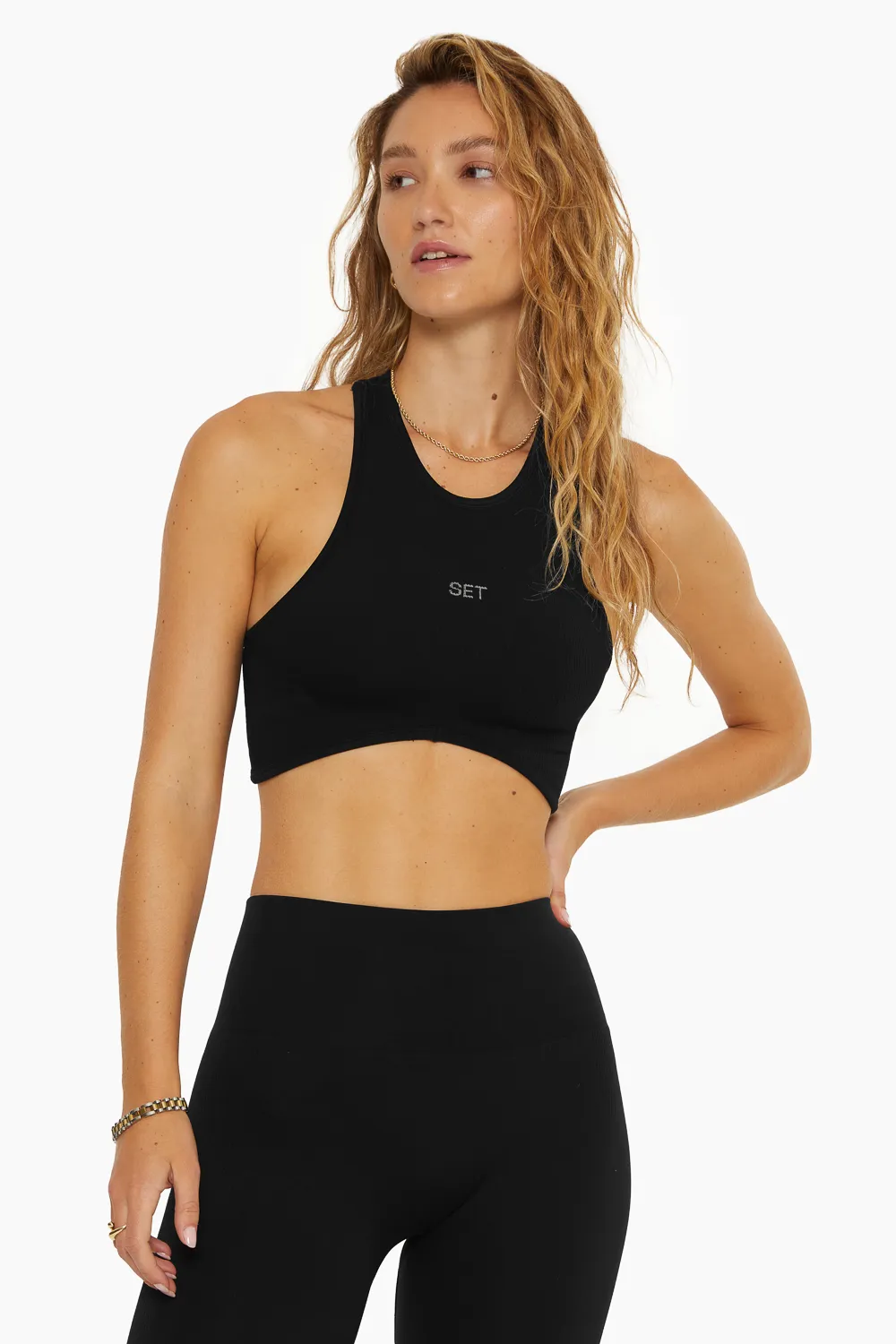 SCULPTFLEX® HIGH NECK ANGLE BRA - ONYX sold by SETactive product image thumbnail 3