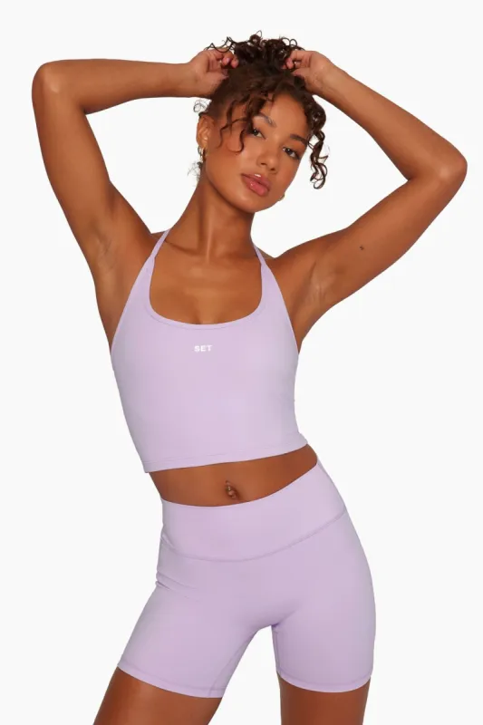 SPORTBODY® HALTER CAMI CROP - REIGN made by SETactive