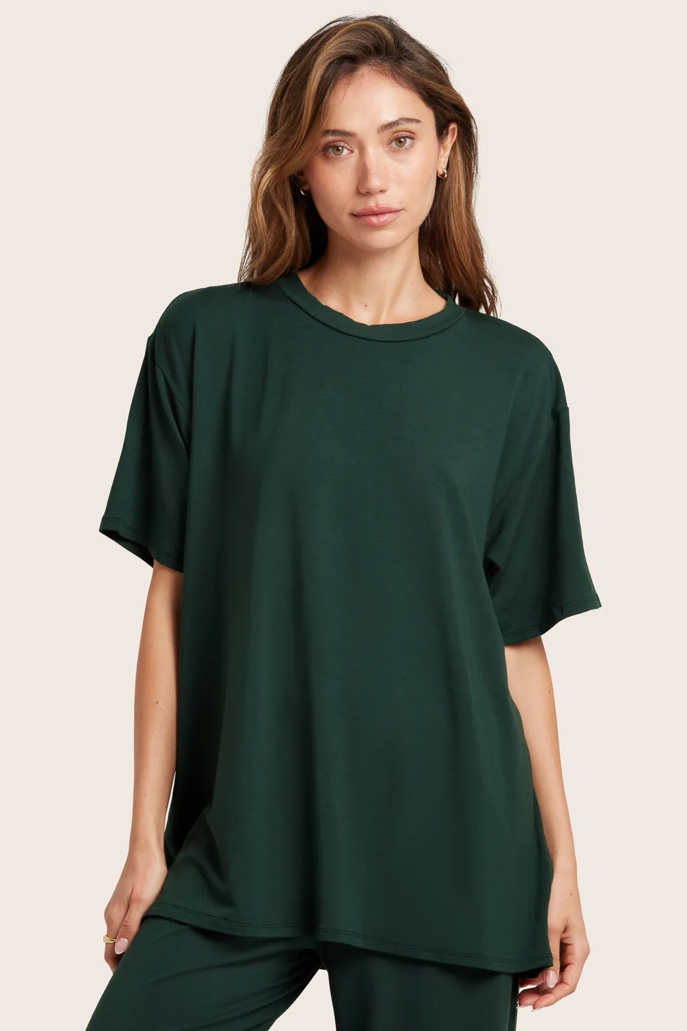 SLEEP JERSEY OVERSIZED BOYFRIEND SLEEP TEE - ABYSS sold by SETactive product image thumbnail 3