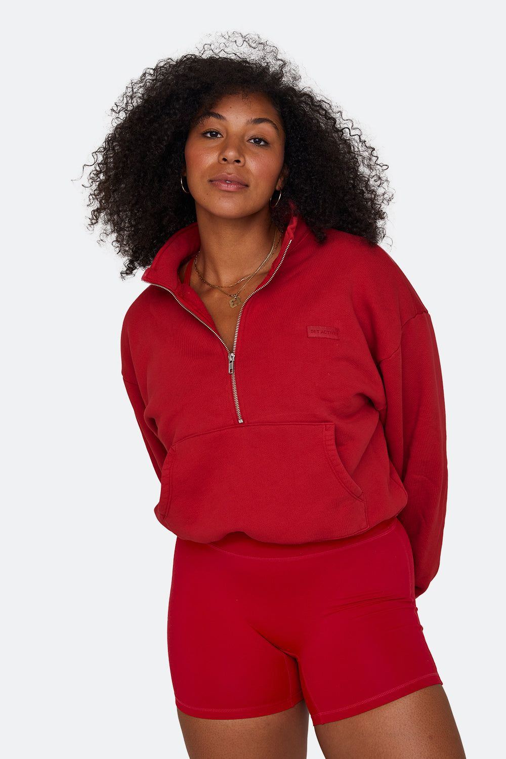 HALF ZIP - APPLE sold by SETactive product image thumbnail 2