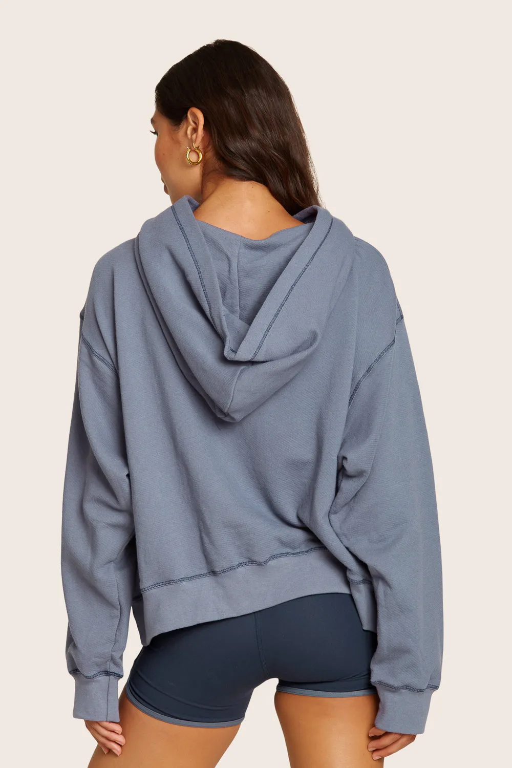 LIGHTWEIGHT SWEATS CLASSIC HOODIE - HARBOR sold by SETactive product image thumbnail 2