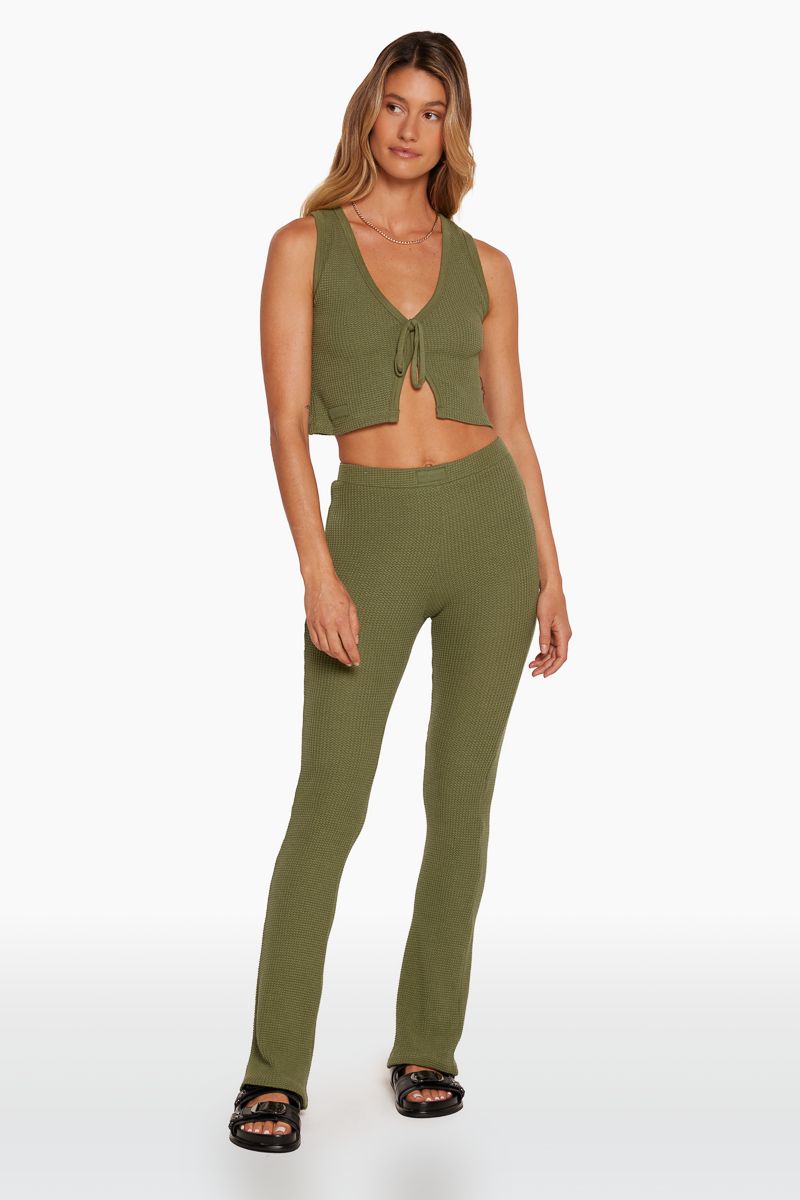 LOUNGE FLARE PANTS - CLOVER sold by SETactive product image thumbnail 2