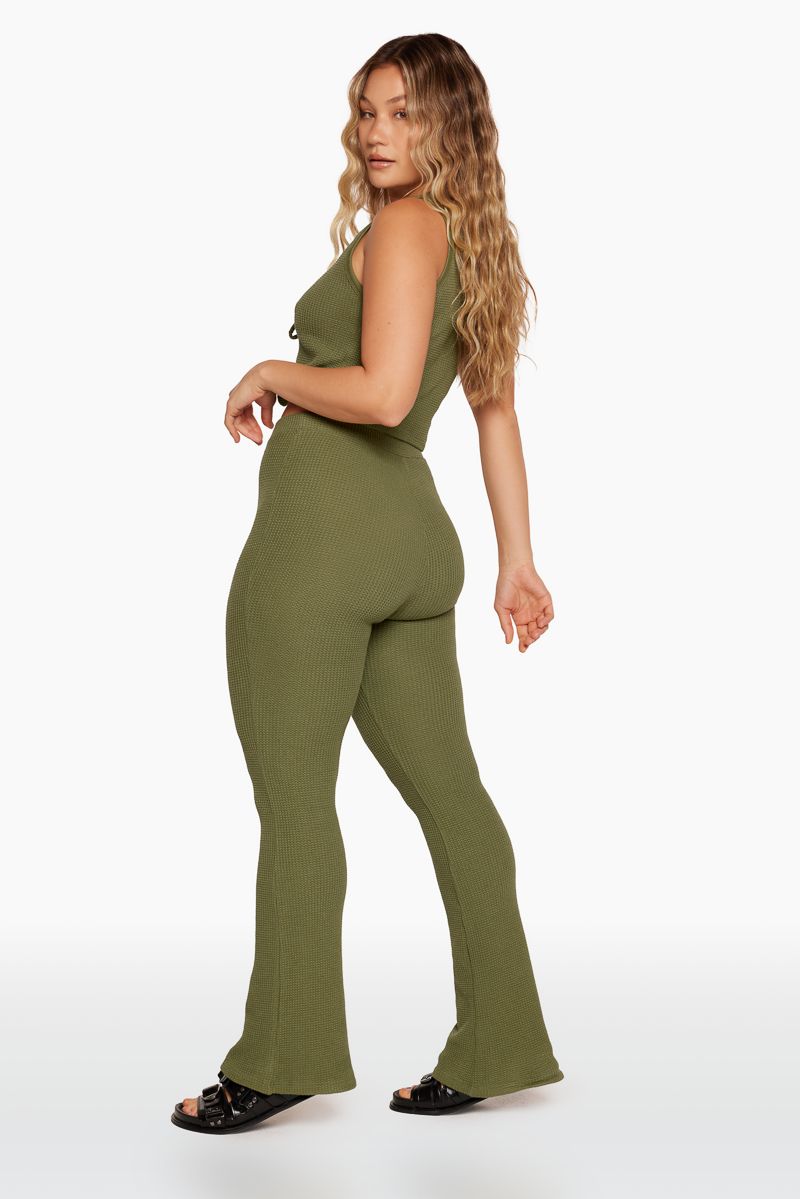 LOUNGE FLARE PANTS - CLOVER sold by SETactive product image thumbnail 4