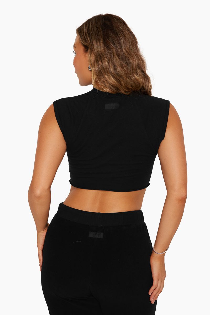 CLASSIC COTTON MUSCLE TANK - ONYX sold by SETactive product image thumbnail 2