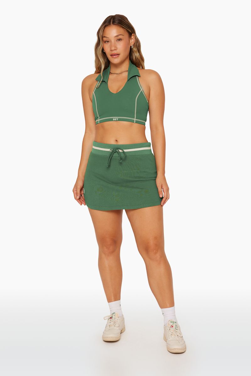 LIGHTWEIGHT COURTSIDE SWEAT SKIRT - COURT sold by SETactive product image thumbnail 3