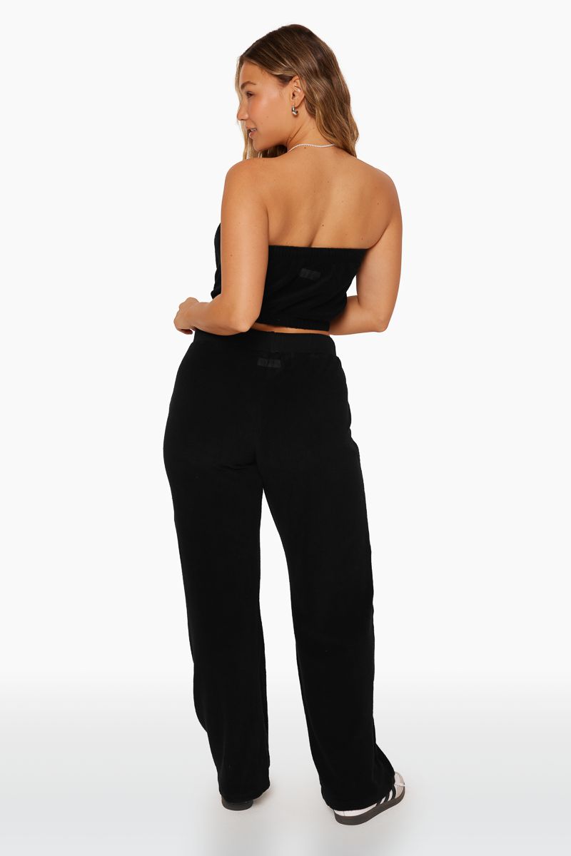 TERRY RELAXED PANTS - ONYX sold by SETactive product image thumbnail 3