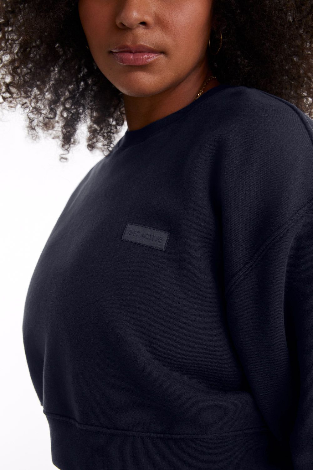 CROPPED CREWNECK - SPADES sold by SETactive product image thumbnail 2