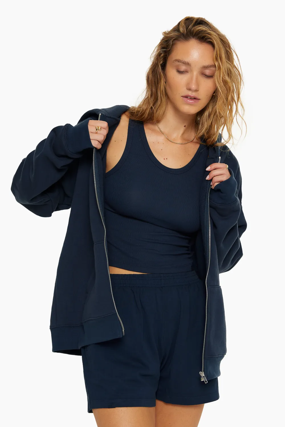 OVERSIZED ZIP HOODIE - OXFORD sold by SETactive