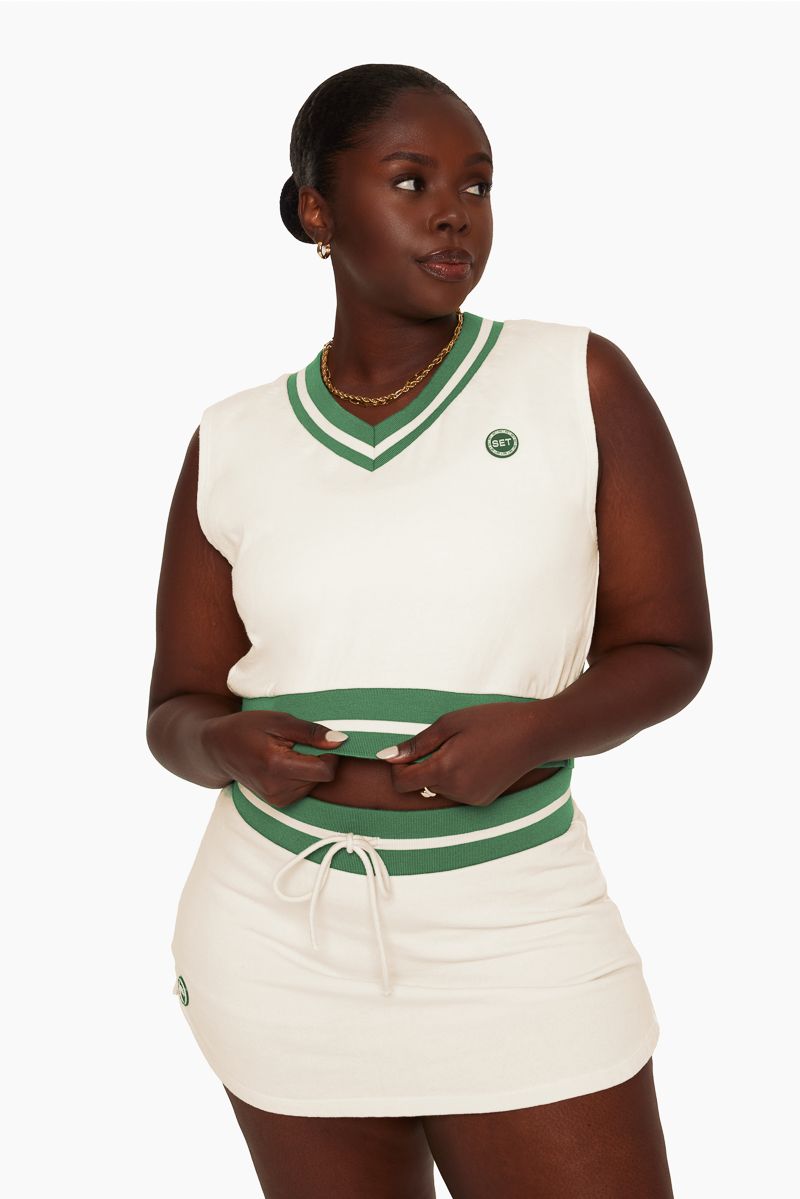 LIGHTWEIGHT V SWEAT TOP - VOLLEY sold by SETactive product image thumbnail 5