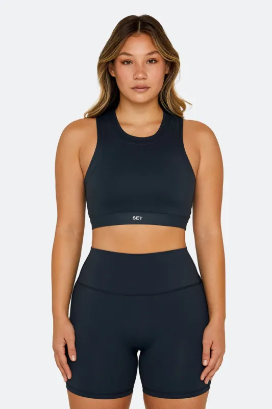 SPORTBODY® HIGH NECK BRA - OXFORD sold by SETactive