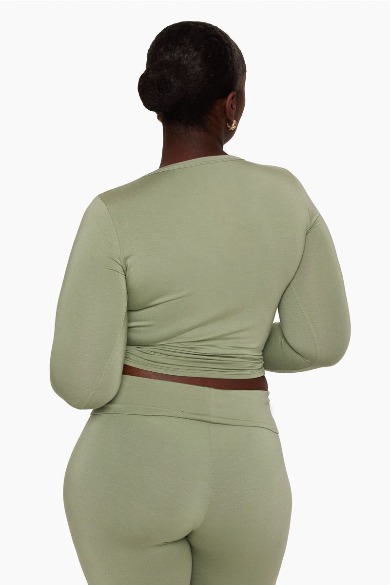 SET SLEEP™ FITTED HENLEY - MATCHA sold by SETactive product image thumbnail 3