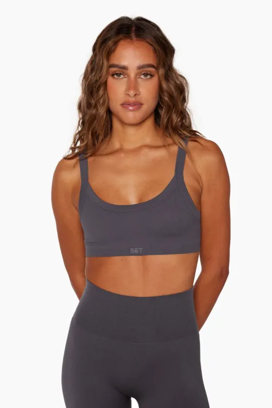 SCULPTFLEX® LOW BACK CAMI BRA - PEBBLE sold by SETactive