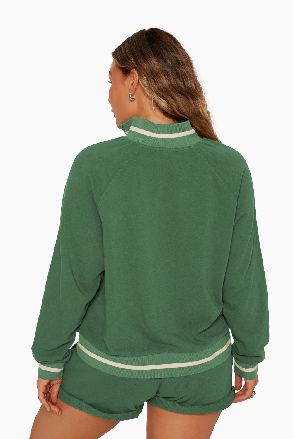 LIGHTWEIGHT COURTSIDE QUARTER ZIP - COURT sold by SETactive product image thumbnail 3