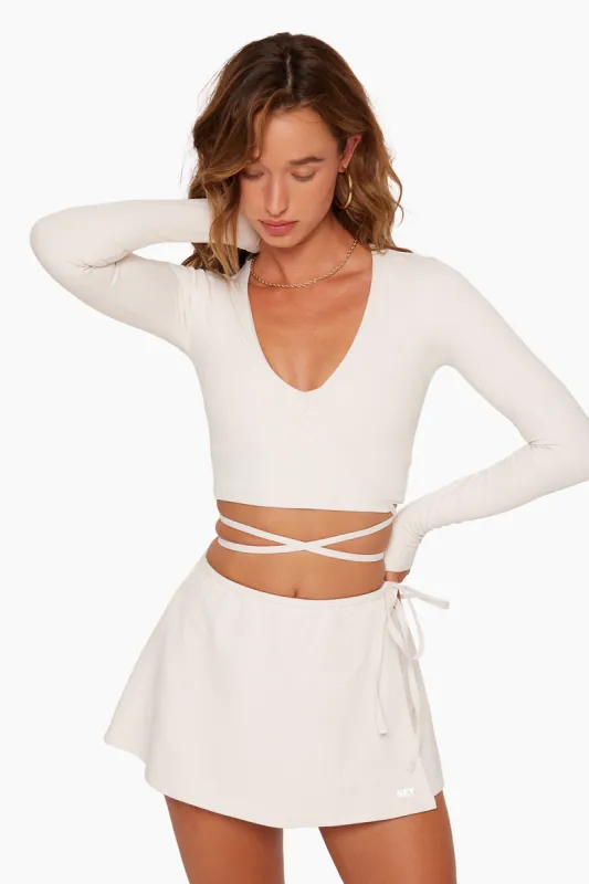 LUXFORM® WRAP TOP - BLANC sold by SETactive